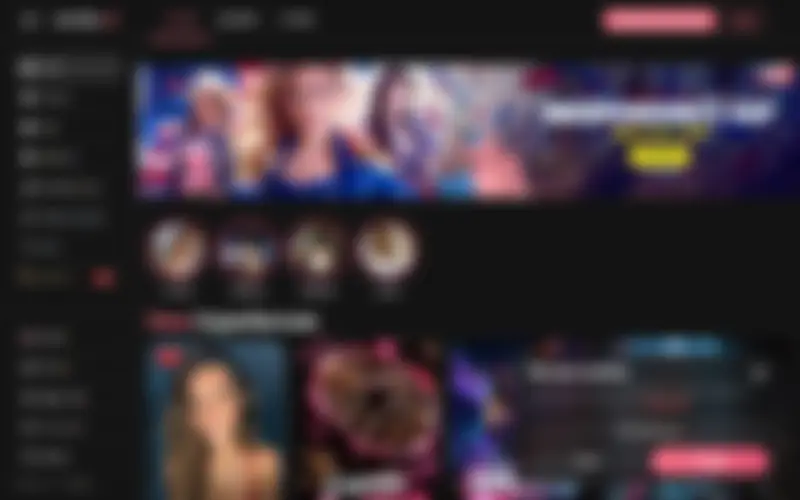 Preview of the Candy.ai homepage, intentionally obscured