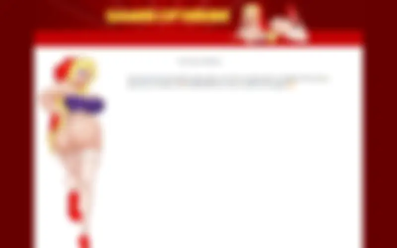 Preview of the Games of Desire homepage, intentionally obscured