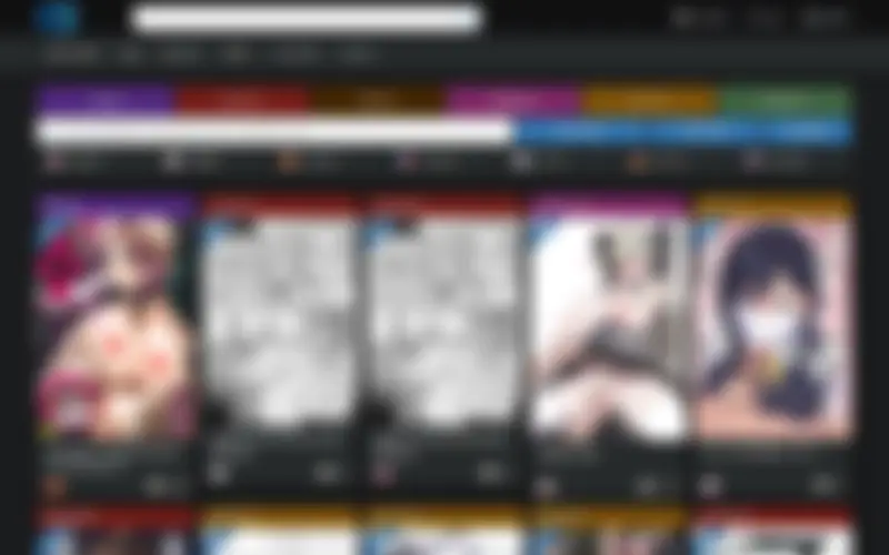 Preview of the HentaiEra homepage, intentionally obscured