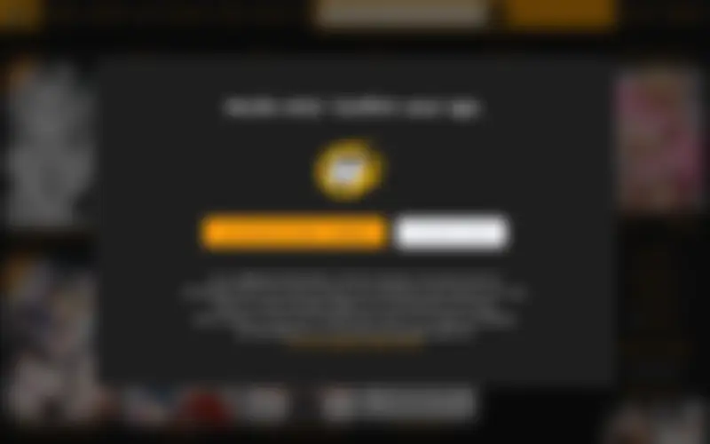 Preview of the HentaiFox homepage, intentionally obscured