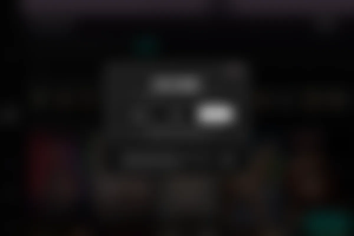 Preview of the Lovescape homepage, intentionally obscured