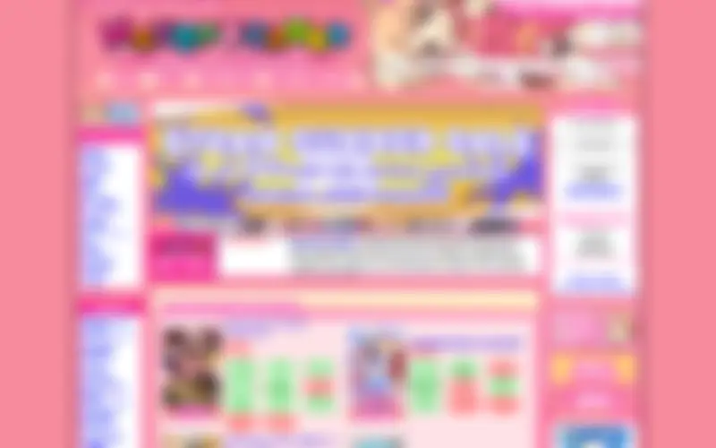Preview of the MangaGamer homepage, intentionally obscured