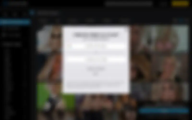 Preview of the Streamate homepage, intentionally obscured