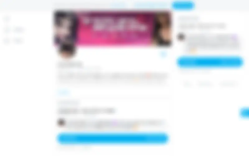 Preview of the Violet Myers homepage, intentionally obscured